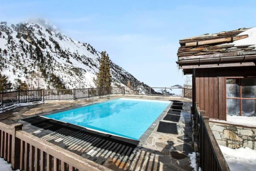 Appartement Style Chalet 5* Vue Mont-Blanc - Arc 1950 Les Arcs  Esterno foto