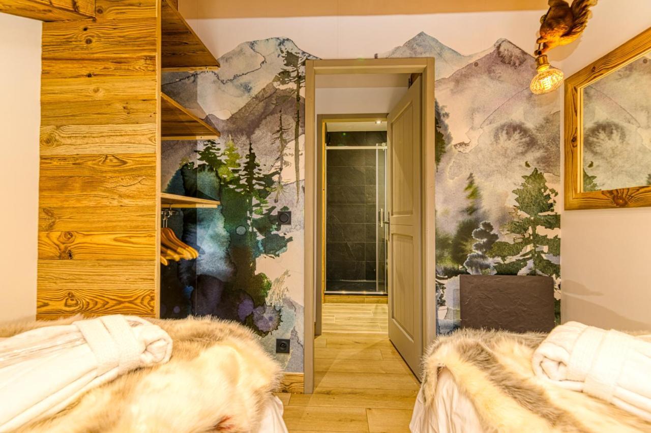 Appartement Style Chalet 5* Vue Mont-Blanc - Arc 1950 Les Arcs  Esterno foto