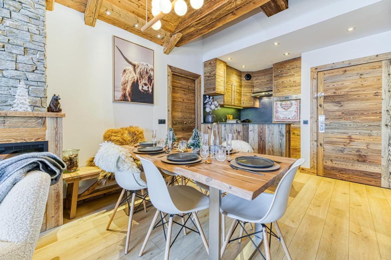 Appartement Style Chalet 5* Vue Mont-Blanc - Arc 1950 Les Arcs  Esterno foto