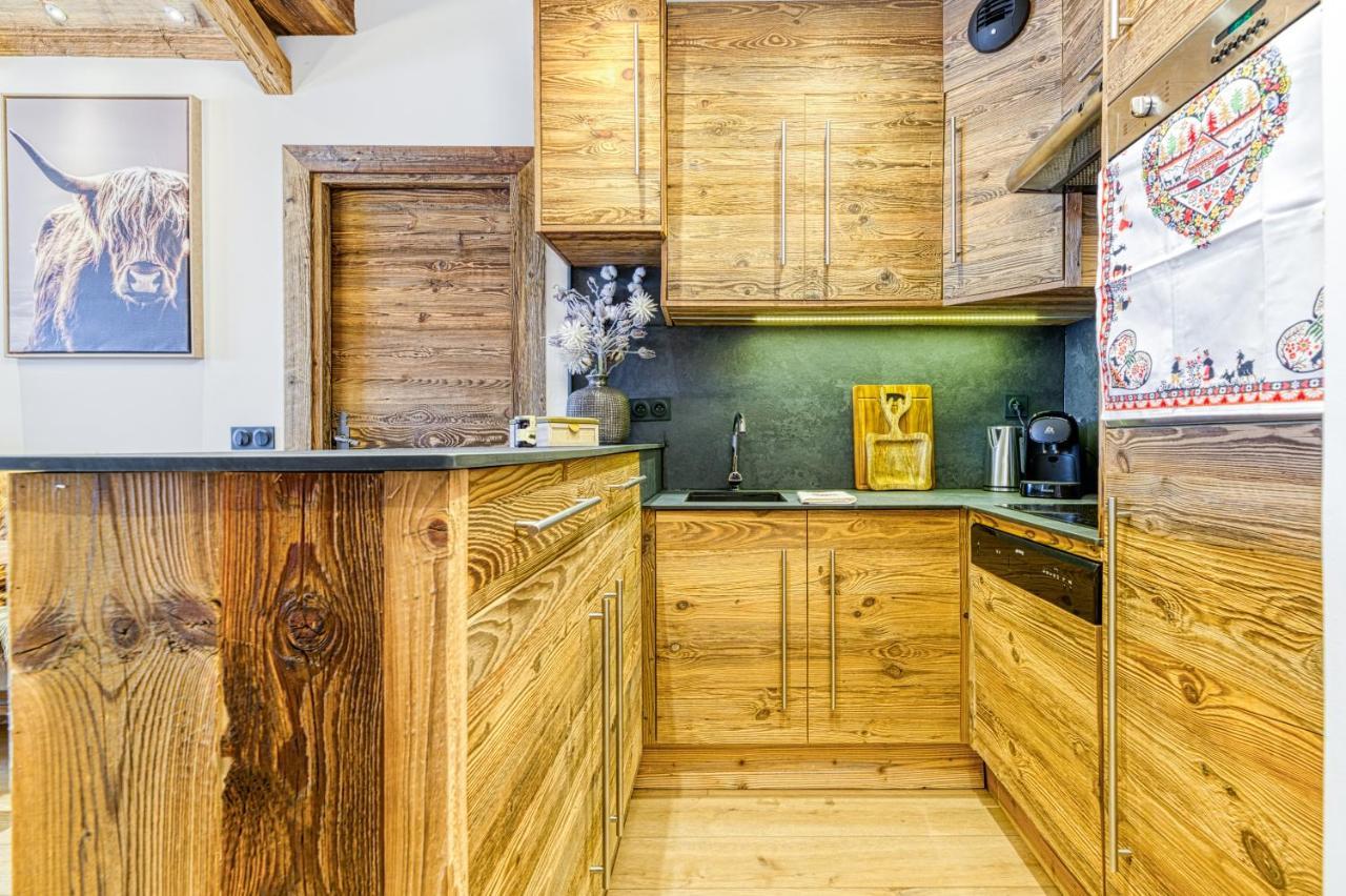 Appartement Style Chalet 5* Vue Mont-Blanc - Arc 1950 Les Arcs  Esterno foto