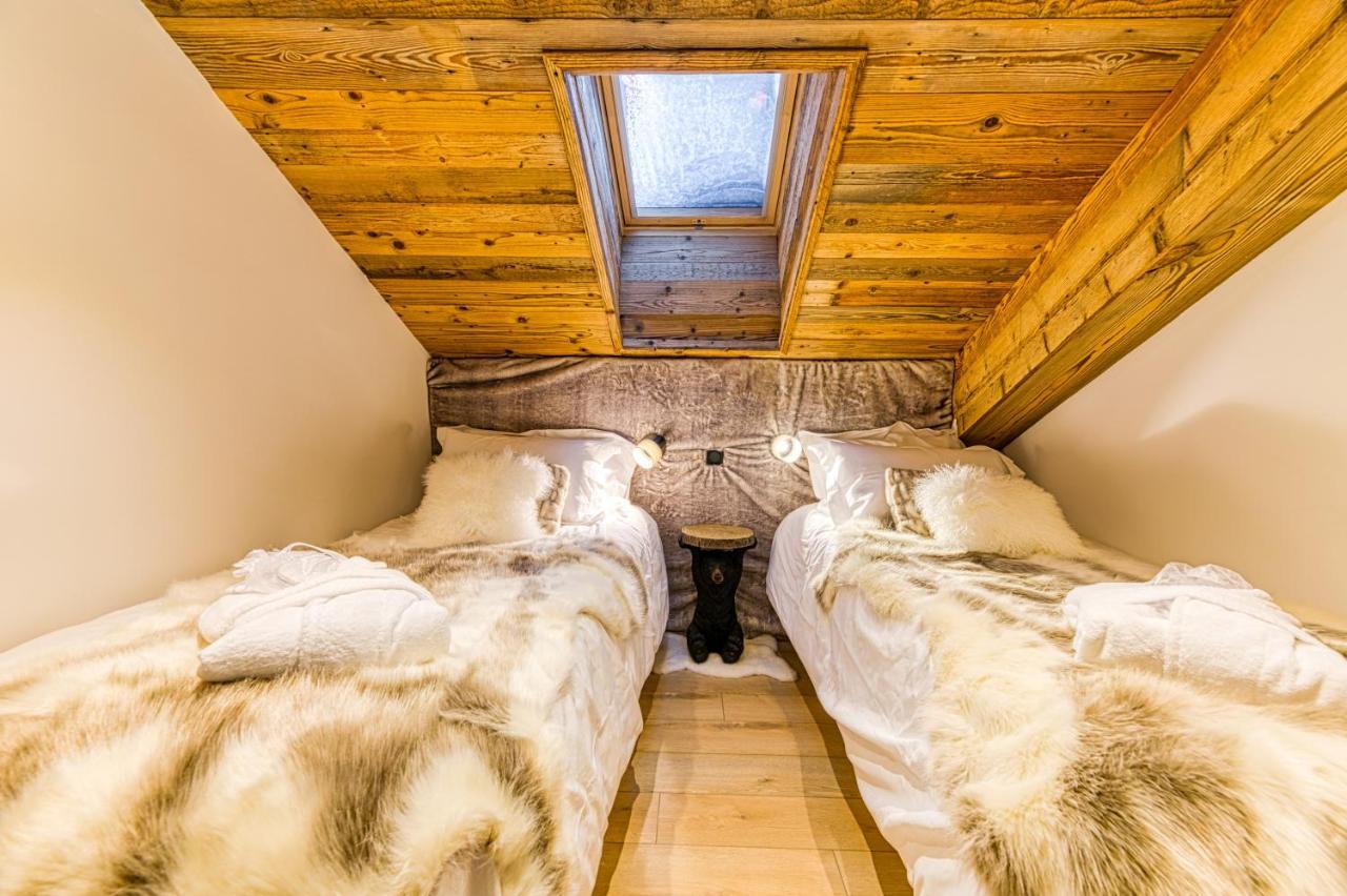 Appartement Style Chalet 5* Vue Mont-Blanc - Arc 1950 Les Arcs  Esterno foto