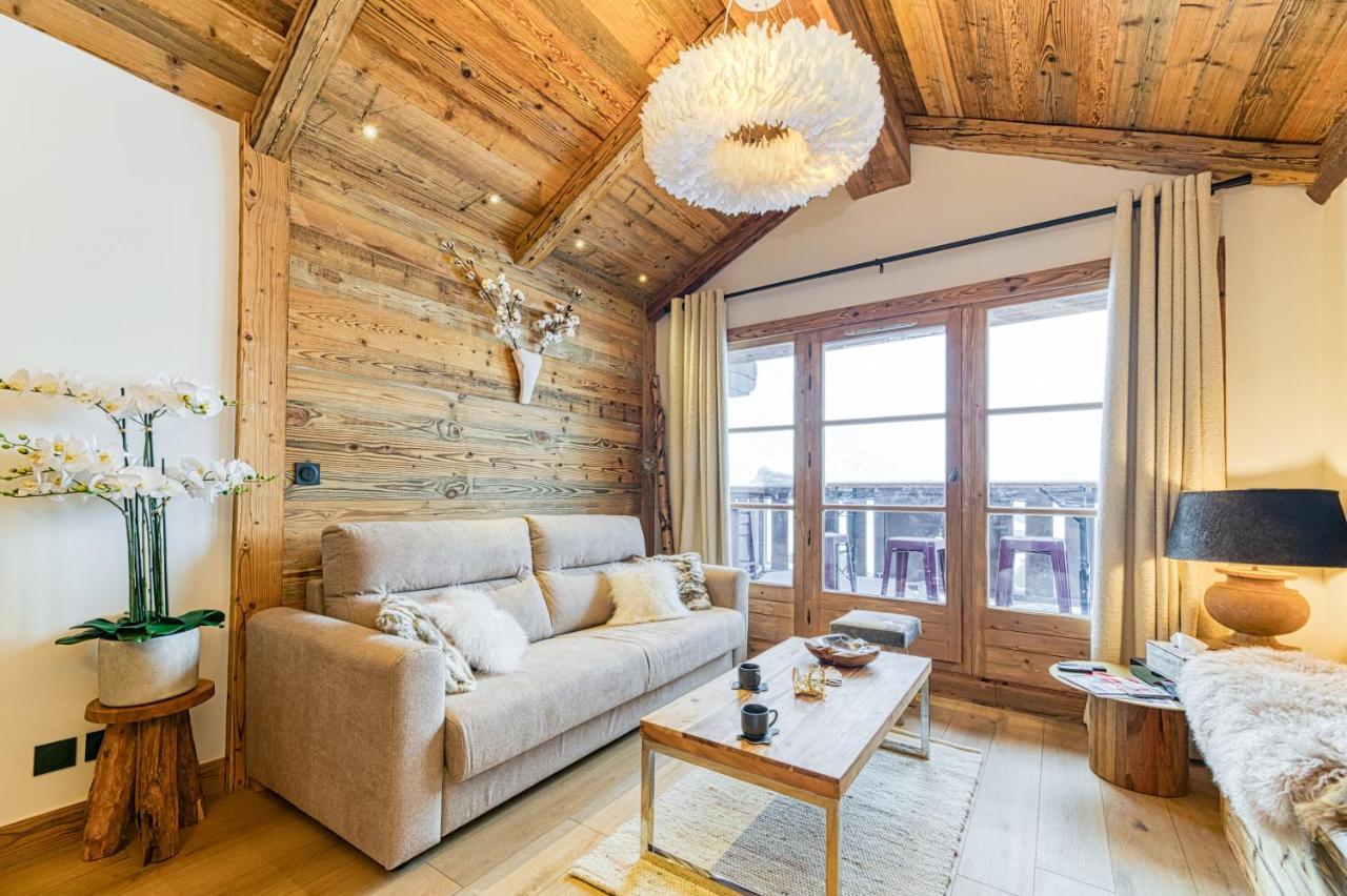 Appartement Style Chalet 5* Vue Mont-Blanc - Arc 1950 Les Arcs  Esterno foto