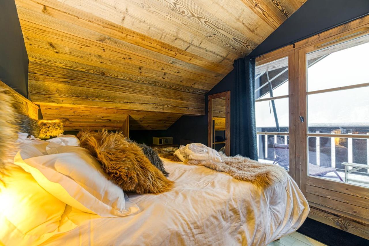 Appartement Style Chalet 5* Vue Mont-Blanc - Arc 1950 Les Arcs  Esterno foto